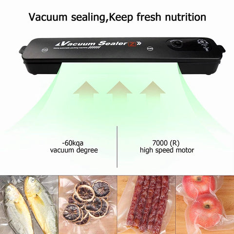 Mijia Automatic Food Vacuum Machine Commercial Household Sealing Packaging Machine Food Preservation Vacuum Sealer Kitchen Tool